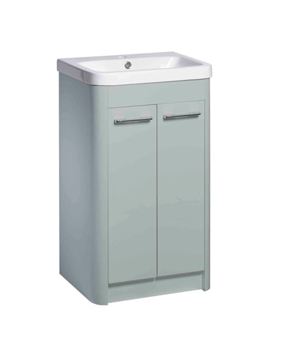 Contour 500mm Full Depth Basin Unit - Light G