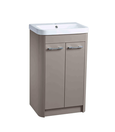 Contour 500mm Full Depth Basin Unit - Stone G