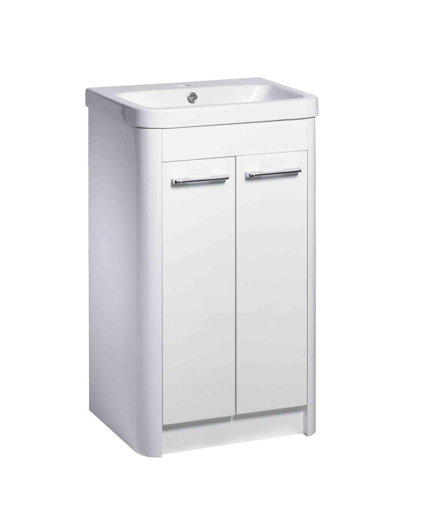 Contour 500mm Full Depth Basin Unit - White