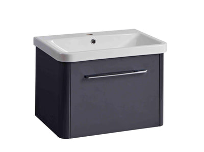 Contour 600mm Wall Mounted 1 Door- Anthracite