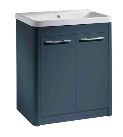 700mm Floor Mounted 2 Door- Dark Blue
