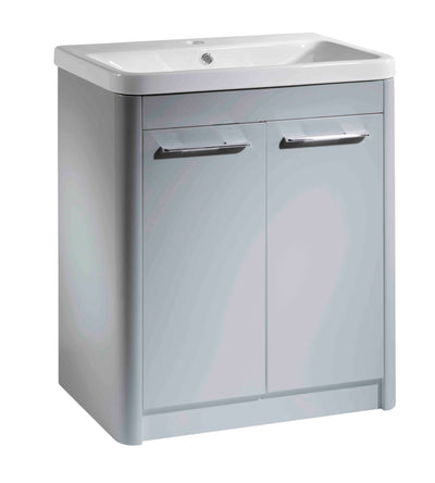 700mm Floor Mounted 2 Door - Light Grey