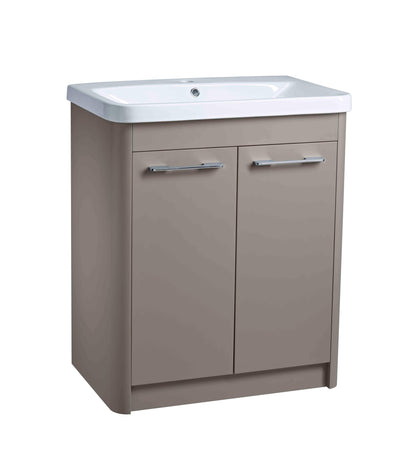 700mm Floor Mounted 2 Door - Stone Grey