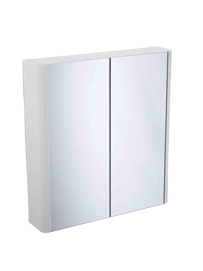 Contour Double Cabinet - White