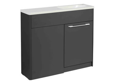 1000mm Contour Right Handed Vanity and Toilet