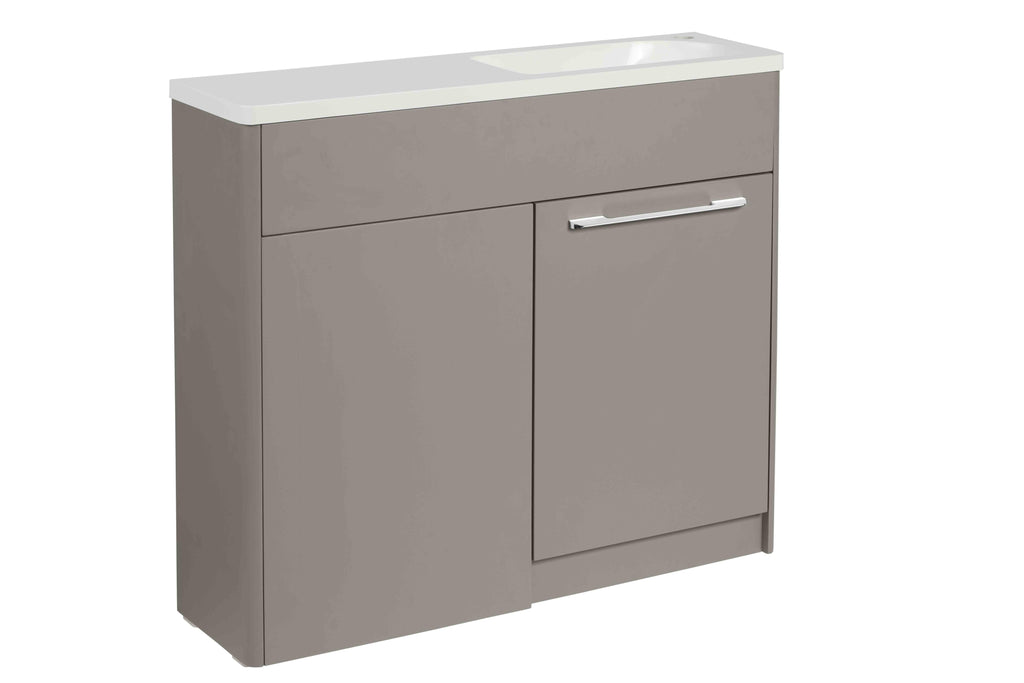 1000mm Contour Right Handed Vanity and Toilet