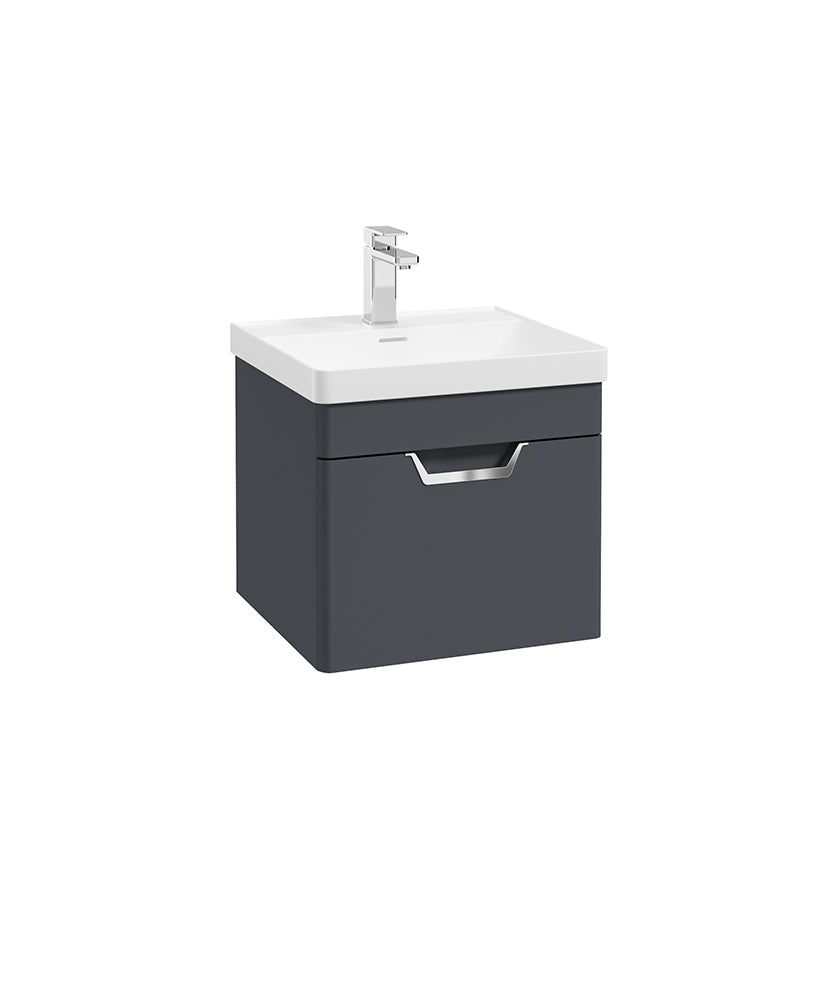 Freya 50cm 1 Drawer Wall Hung Vanity Uni