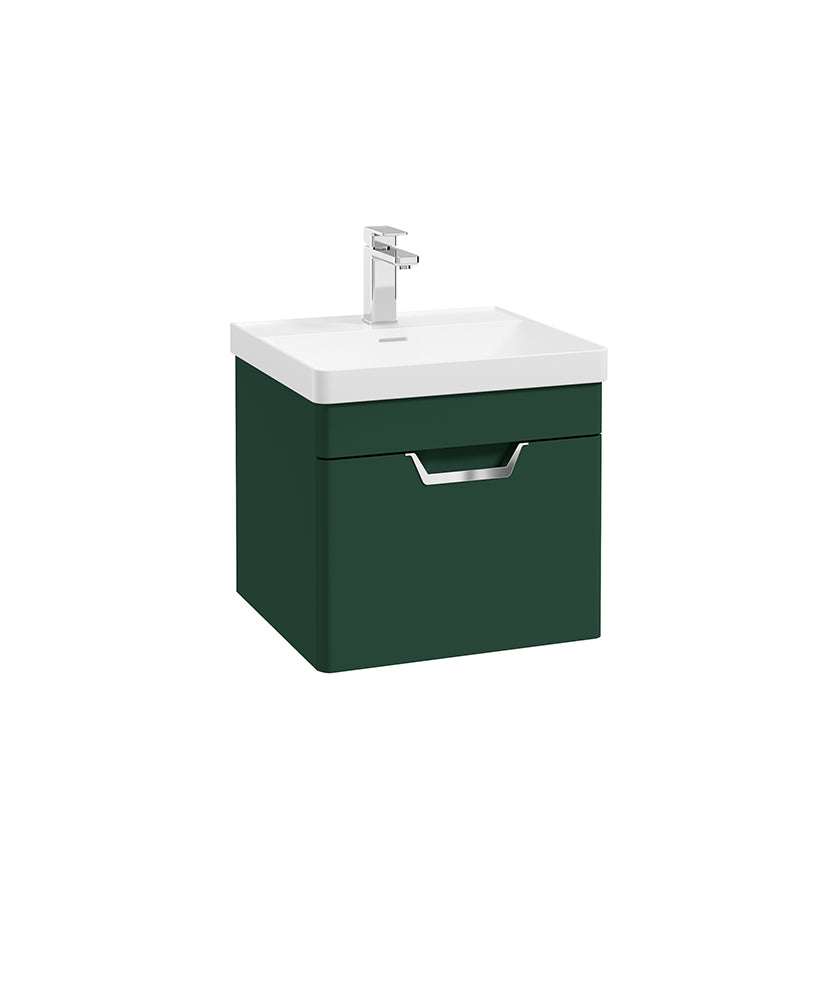 Freya 50cm 1 Drawer Wall Hung Vanity Uni