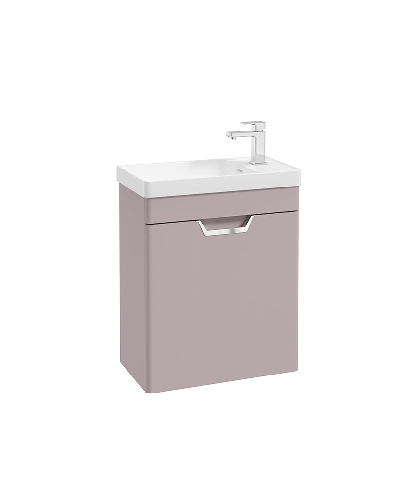 Freya 55cm 1 Door Cloakroom Wall Hung Va