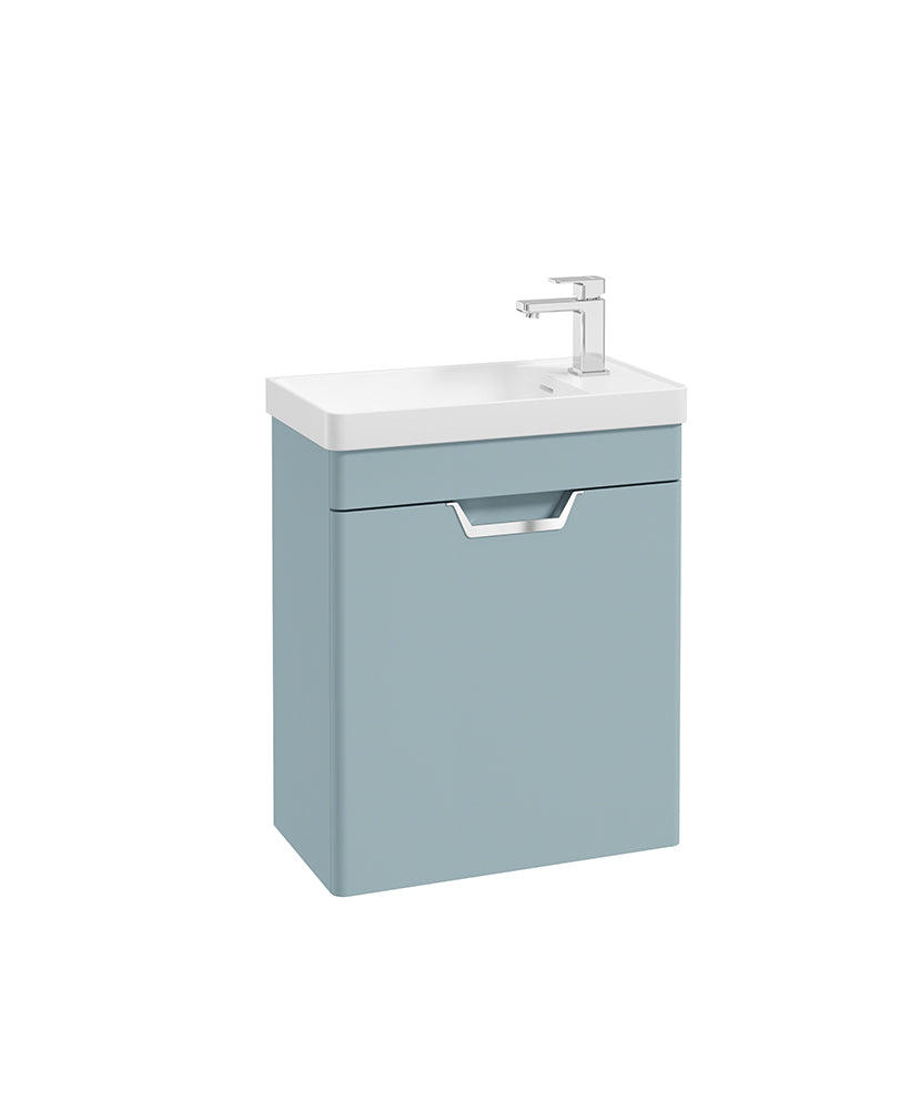 Freya 55cm 1 Door Cloakroom Wall Hung Va