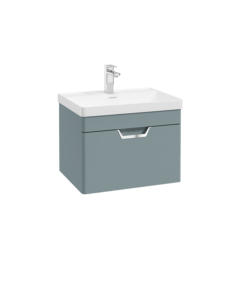 Freya 60cm 1 Drawer Wall Hung Vanity Uni