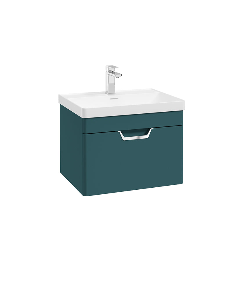 Freya 60cm 1 Drawer Wall Hung Vanity Uni