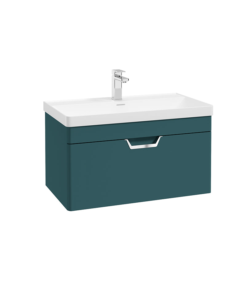 Freya 80cm 1 Drawer Wall Hung Vanity Uni