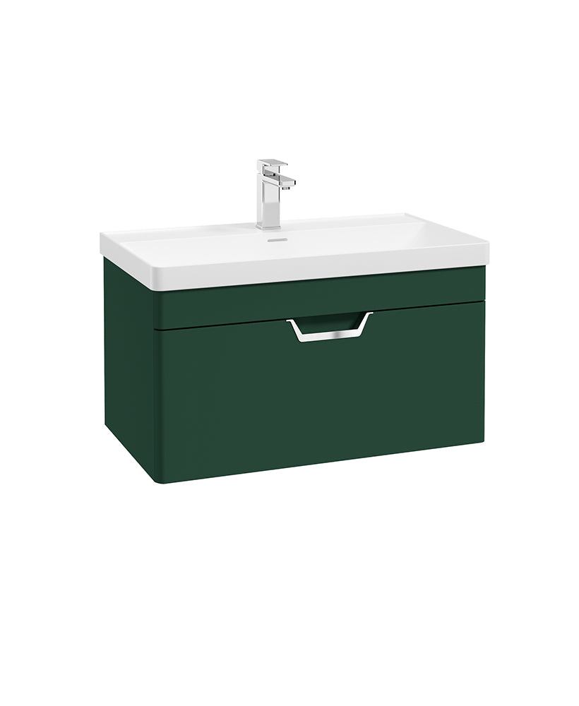 Freya 80cm 1 Drawer Wall Hung Vanity Uni