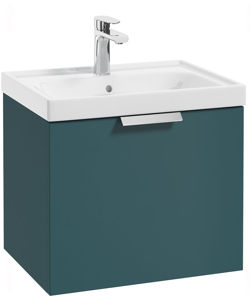 Stockholm Ocean Blue Matt 50cm Wall Hung