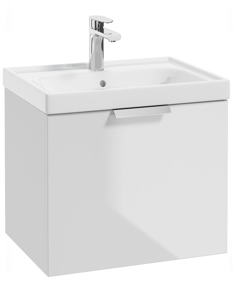 Stockholm Gloss White 50cm Wall Hung Van