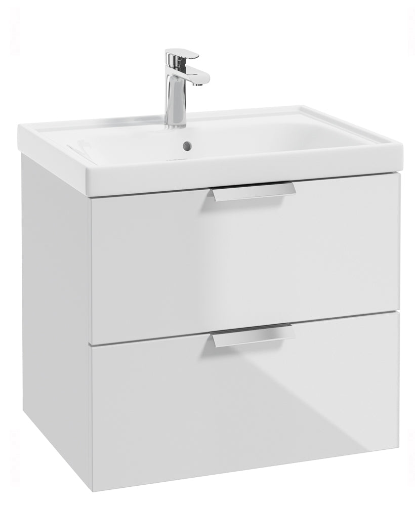Stockholm Gloss White 60cm Wall Hung Van