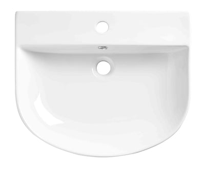 560mm Standard Depth Semi-Countertop Basin