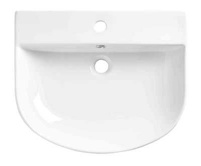 560mm Standard Depth Semi-Countertop Basin