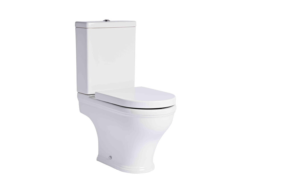 620mm Langford Open Back Close Coupled Pan