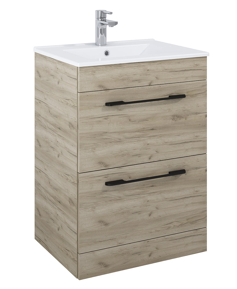 Otto Plus 60cm Craft Oak Floor Standing