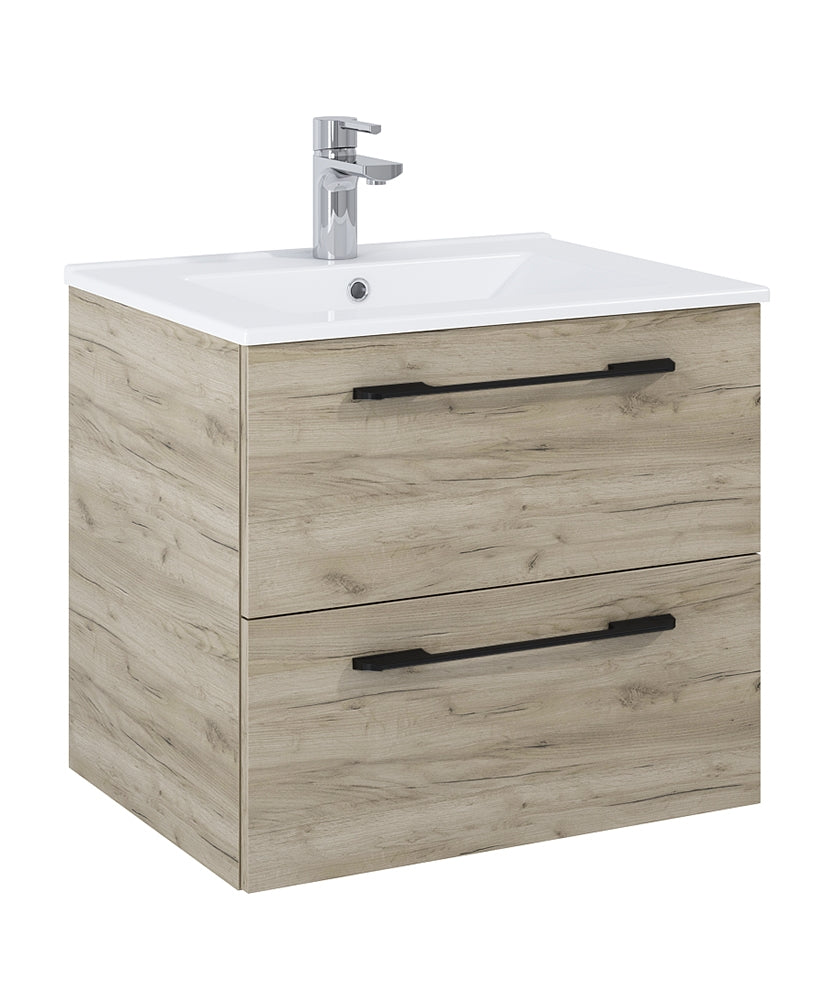 Otto Plus Craft Oak 60cm 2 Drawer Wall H