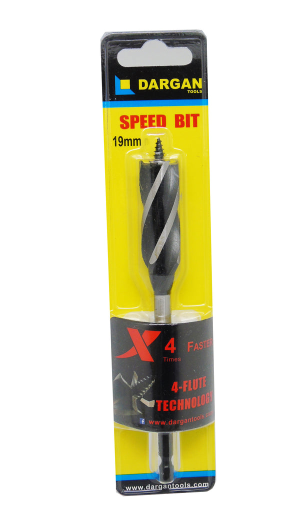 DARGAN 4 TIP  AUGER BIT 19mm