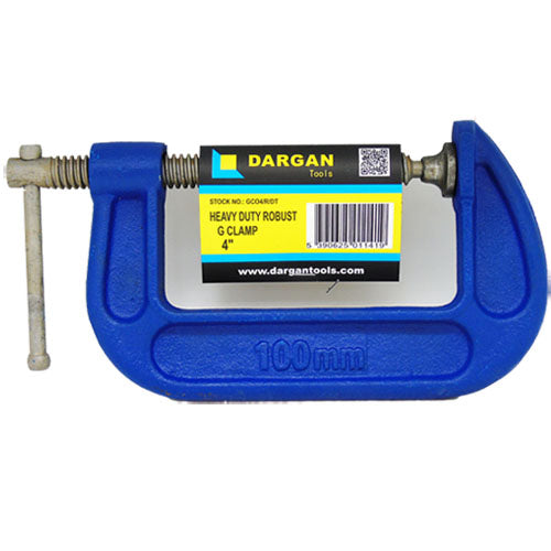 DARGAN 4" HEAVY DUTY G CLAMP