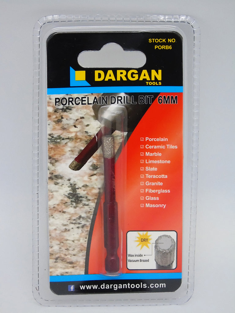 DARGAN PORCELAIN DRILL BIT 6MM