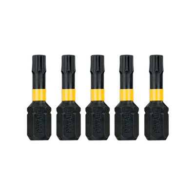 DeWALT TORX T30 25mm IMPACT BIT 5 PACK
