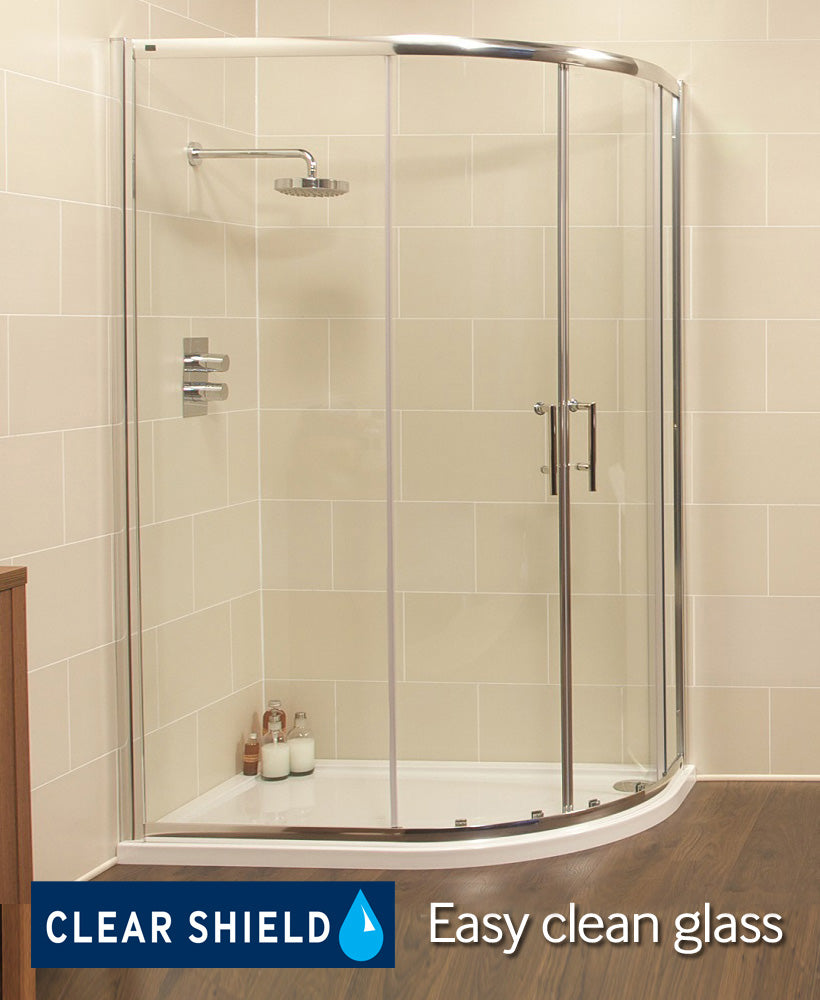 K2 1200x900mm offset quadrant door