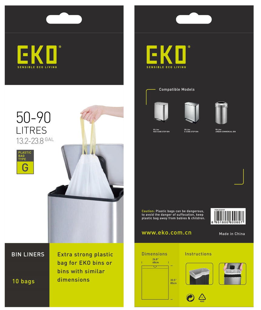 EKO Bin Liners Size F-1 18-28L 20 Pieces (Dou