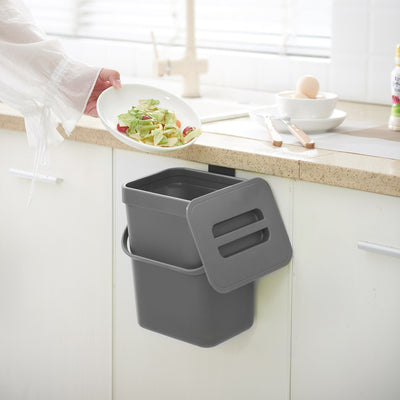 EKO Puro Hanging Compostable Waste Caddy Grey