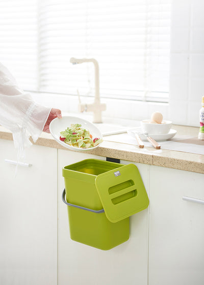 EKO Puro Hanging Compostable Waste Caddy Gree