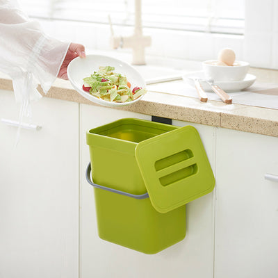 EKO Puro Hanging Compostable Waste Caddy Gree