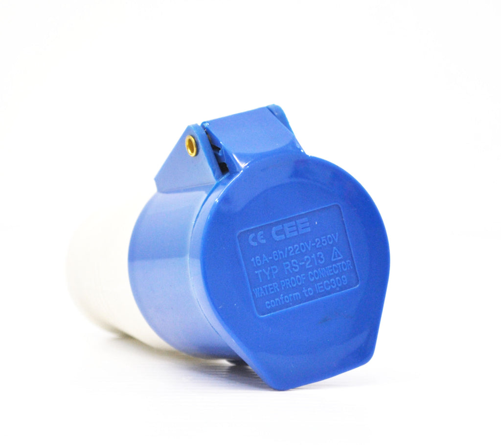 220V 16AMP COUPLER BLUE