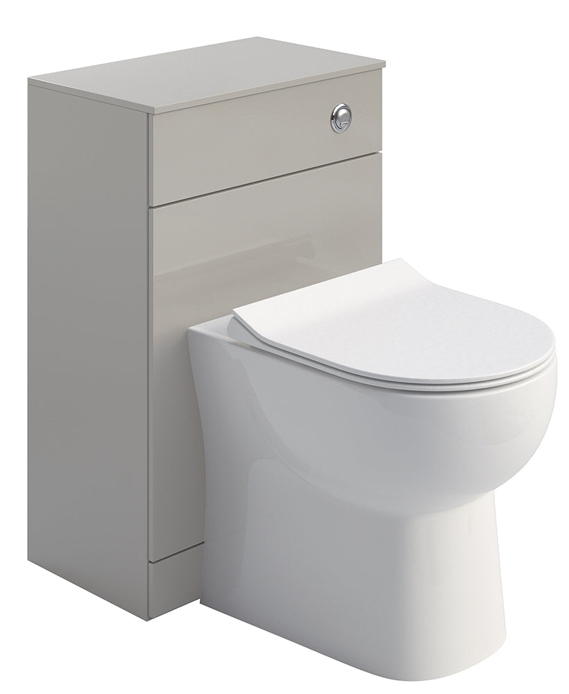 Belmont Gloss Light Grey BTW Unit