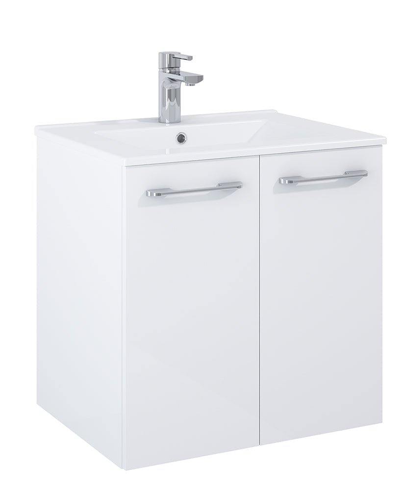Otto Plus Gloss White 60cm 2 Door Wall H