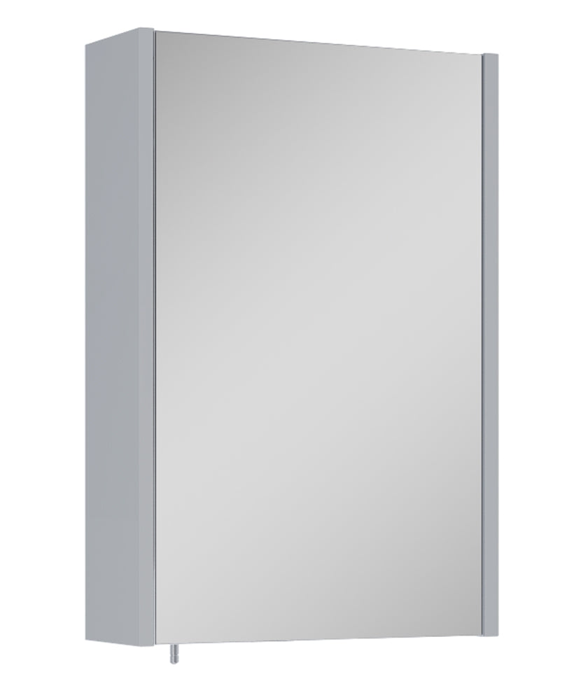 Otto Plus Gloss Light Grey 45cm Mirror C