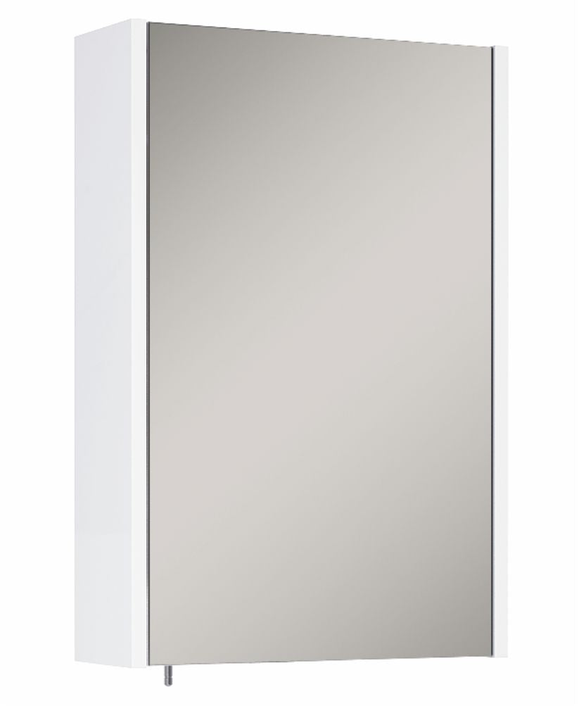 Otto Plus Gloss White 45cm Mirror Cabine