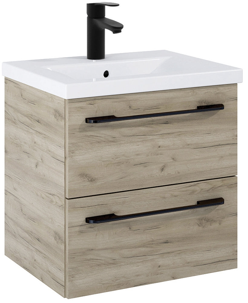 Otto Plus Craft Oak 50cm 2 Drawer Wall H