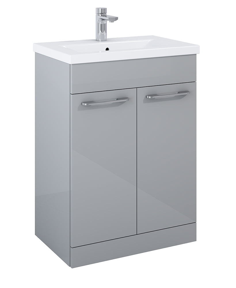 Otto Plus Gloss Light Grey 60cm Floor St