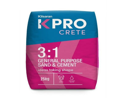 KPRO 3 to 1 SAND & CEMENT MIX 25KG  BAG