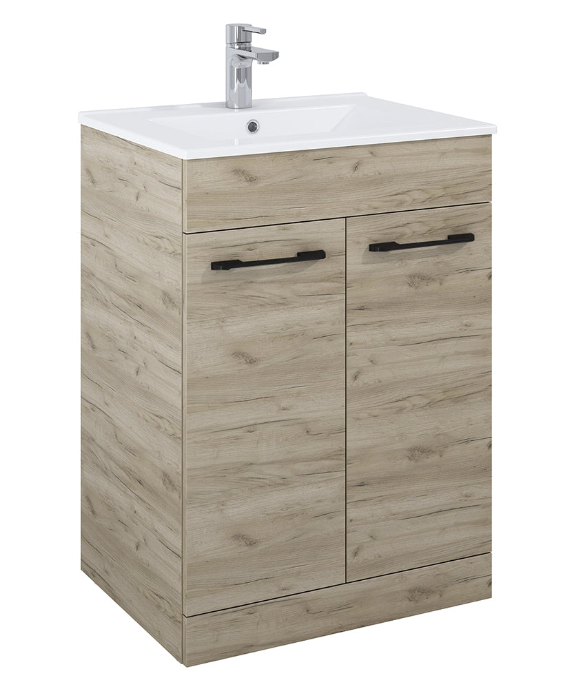 Otto Plus 60cm Craft Oak Floor Standing