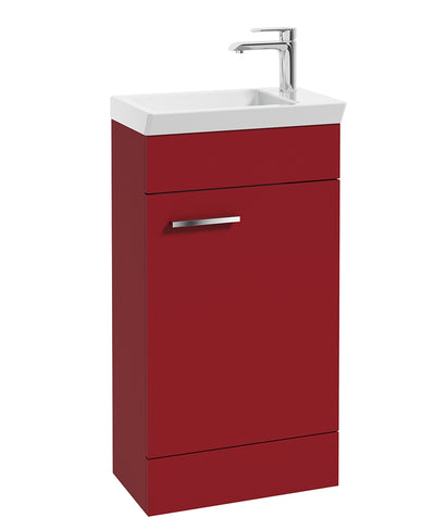Charm Matt Red 45cm Floor Standing Vanit