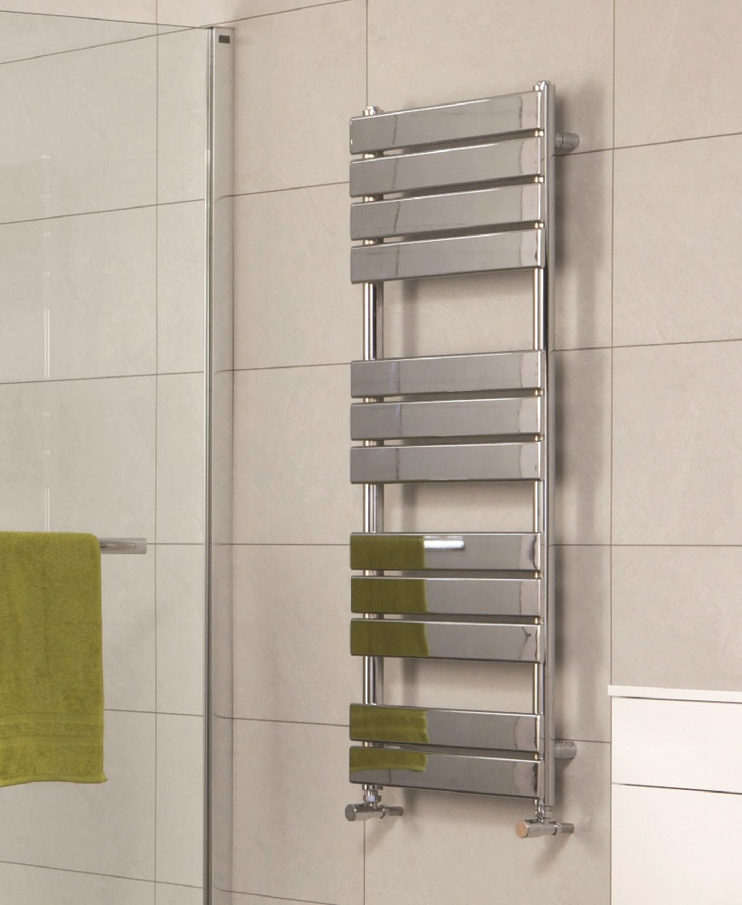 Forge 1200x500 Heated Towel Rail Chrome