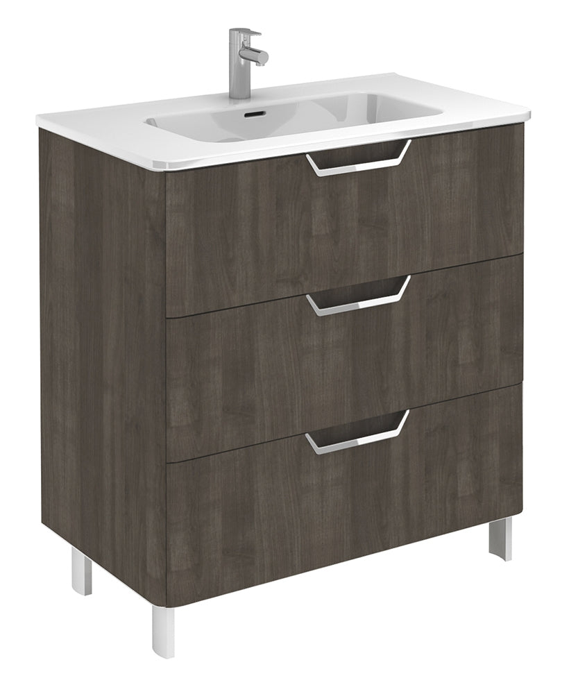 Lyon Smara Ash 3 Drawer 80cm Floor Stand