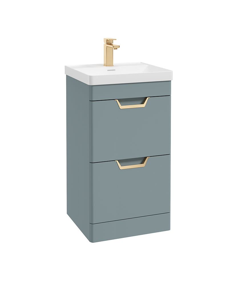 Freya 50cm 2 Drawer Floorstanding Vanity