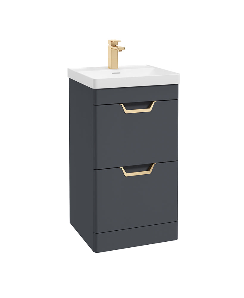 Freya 50cm 2 Drawer Floorstanding Vanity