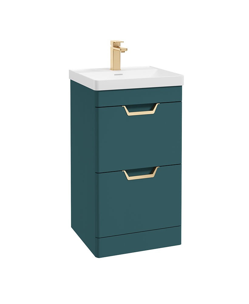 Freya 50cm 2 Drawer Floorstanding Vanity